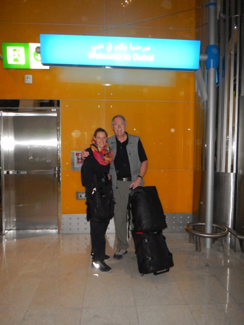 Arriving in Dubai