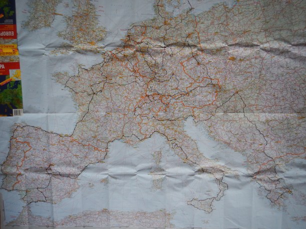 10 months and 30,000 Km's on that little black line. What a wonderful experience!