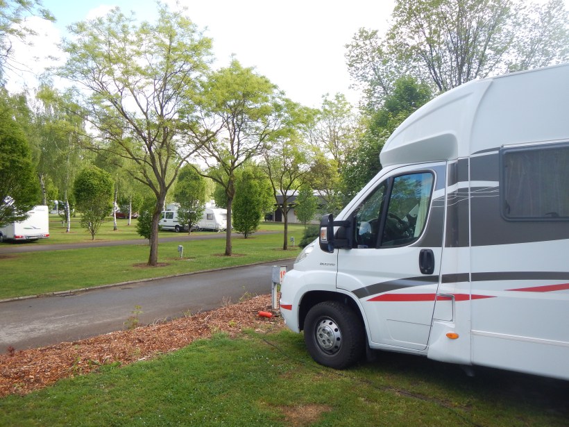 Lovely campground in Luxembourg.