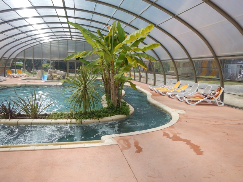 A great French Chateau campground in the Loire valley.