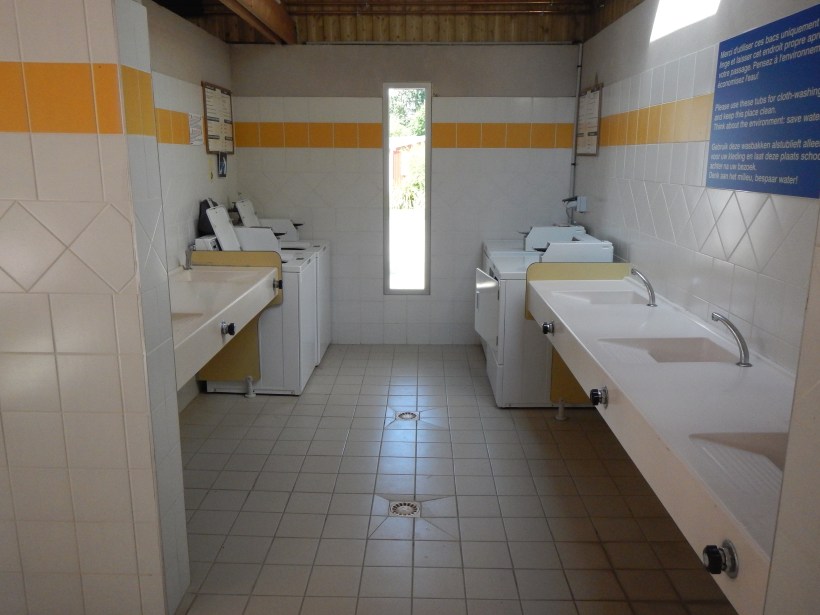 Another example of a campground laundry. 