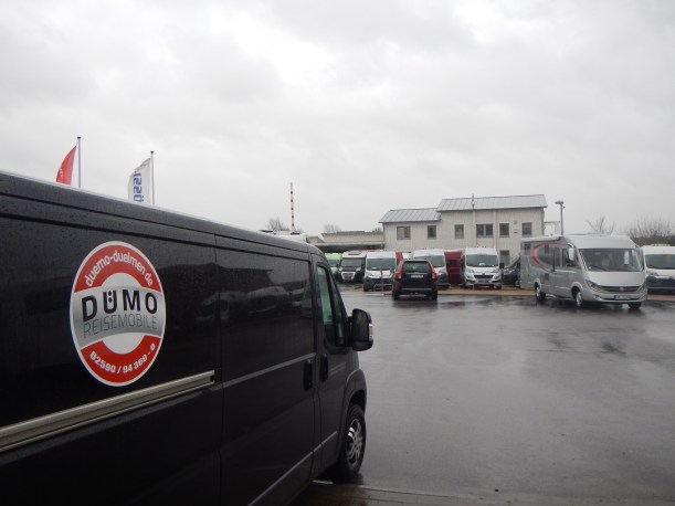 A small part to the Dumo dealership complex showing the main office. 