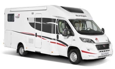 The Sunlight T 58.  Great German design and construction on a reliable Fiat chassis with a clean and economical diesel engine.