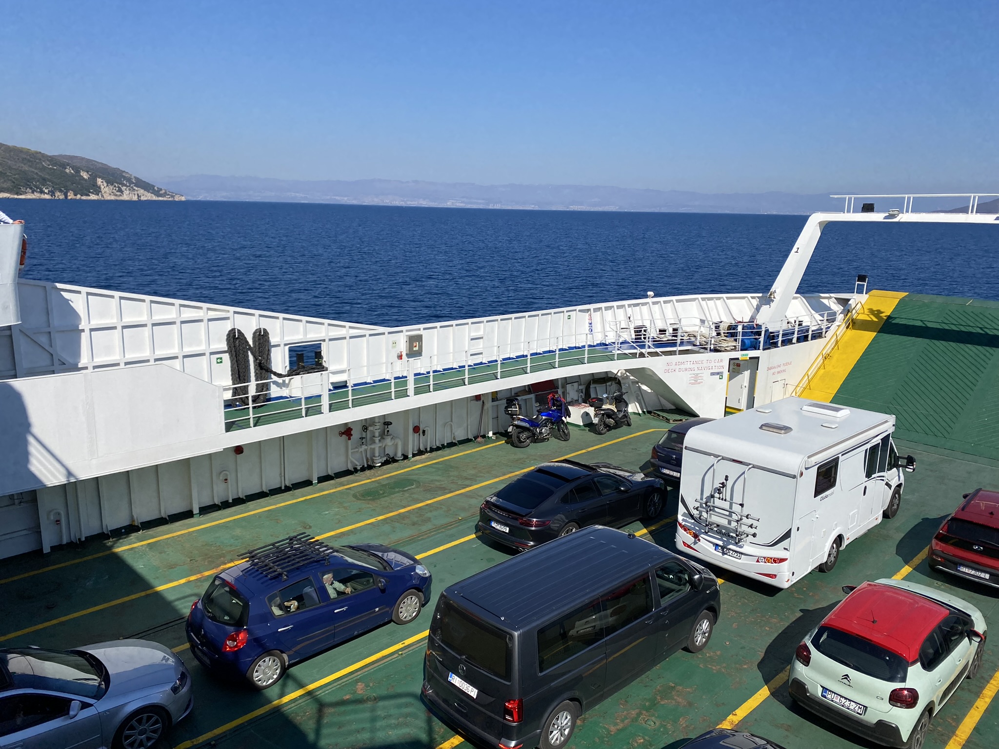 After Pula, some Island hopping in Croatia 